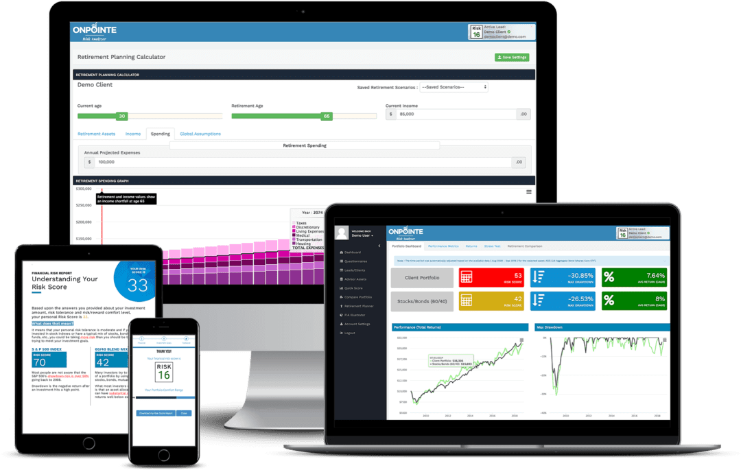 OnPointe Risk Analyzer | Risk Scoring, Portfolio Analysis, Happy Clients